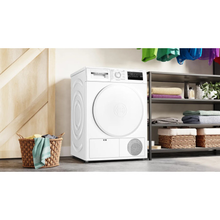 Bosch Serie 6 WTH8300WFG sèche-linge Pose libre Charge avant 8 kg Blanc
