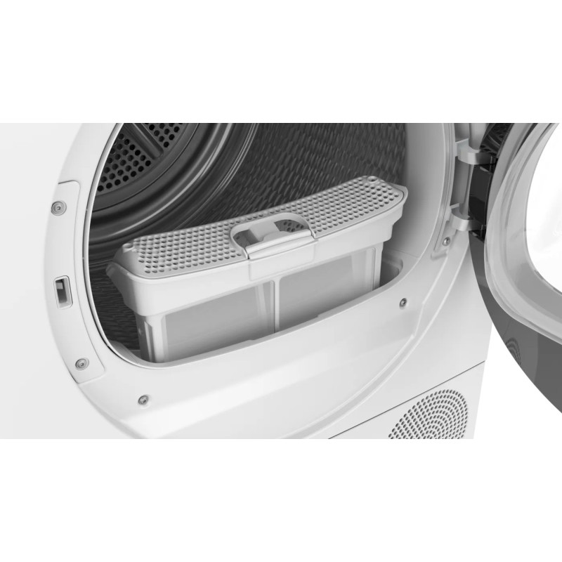 Bosch Serie 6 WTH8300WFG wasdroger Vrijstaand Voorbelading 8 kg Wit