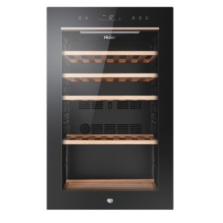 Haier Wine Bank 50 Serie 5 HWS49GA Compressorwijnkoeler Vrijstaand Zwart 49 fles(sen)