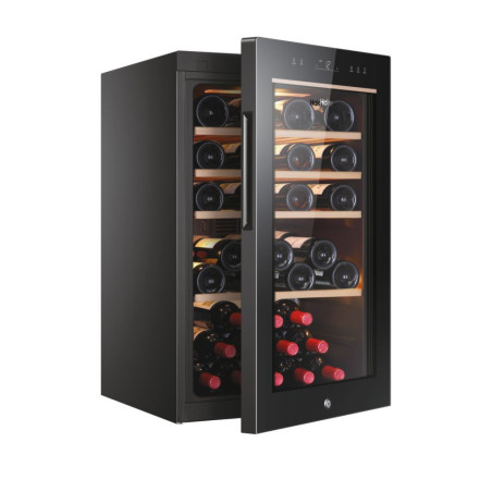Haier Wine Bank 50 Serie 5 HWS49GA Compressorwijnkoeler Vrijstaand Zwart 49 fles(sen)