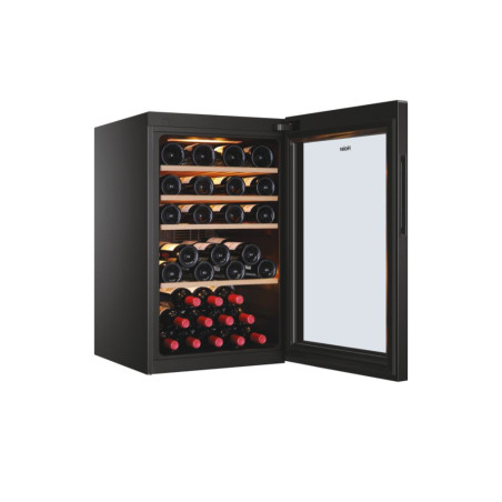 Haier Wine Bank 50 Serie 5 HWS49GA Compressorwijnkoeler Vrijstaand Zwart 49 fles(sen)