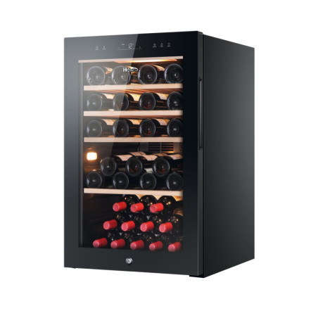 Haier Wine Bank 50 Serie 5 HWS49GA Compressorwijnkoeler Vrijstaand Zwart 49 fles(sen)