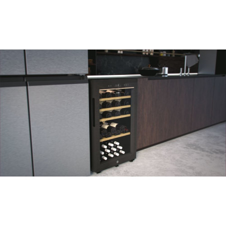 Haier Wine Bank 50 Serie 5 HWS49GA Compressorwijnkoeler Vrijstaand Zwart 49 fles(sen)