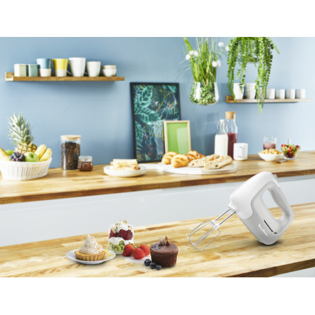 Moulinex PowerMix HM450B Handmixer 450 W Grijs, Wit