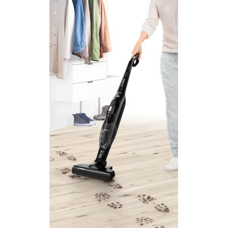 Bosch Serie 2 BBHF220 steelstofzuiger & elektrische bezem 2-in-1-steelstofzuiger Batterij/Accu Droog Zakloos Zwart