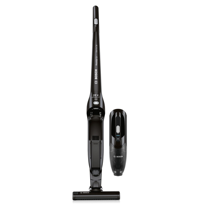 Bosch Serie 2 BBHF220 aspirateur balai et balai électrique Aspirateur-balai 2 en 1 Batterie Sec Sans sac Noir