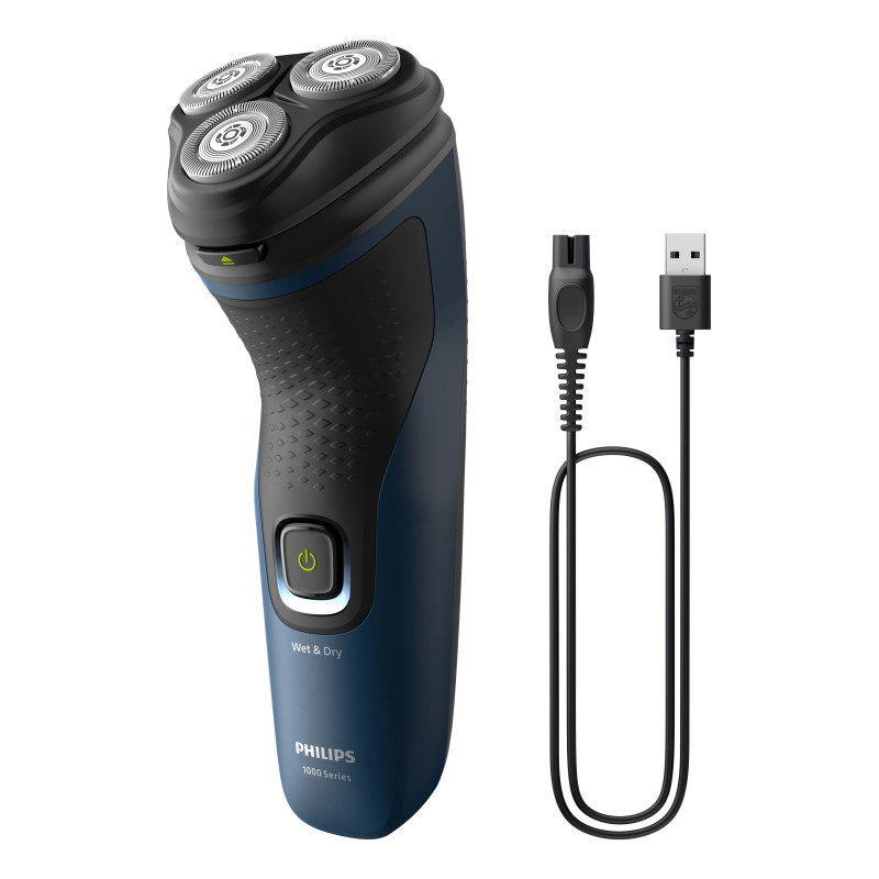 Philips S1151/00 scheerapparaat Roterend scheerapparaat Zwart, Blauw