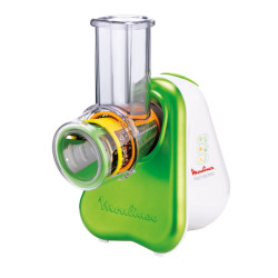 Moulinex DJ7533 Râpe électrique et spiraliseur Plastique Vert