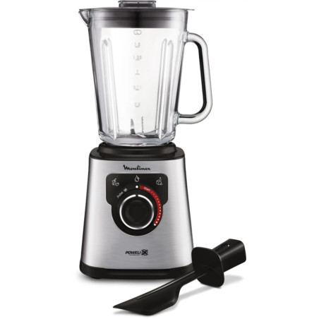 Moulinex LM871D 1,5 L Mélangeur de table 1200 W Acier inoxydable, Gris