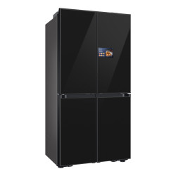 Samsung Series 9 RM90F67CEC amerikaanse koelkast Vrijstaand 654 l Zwart 2
