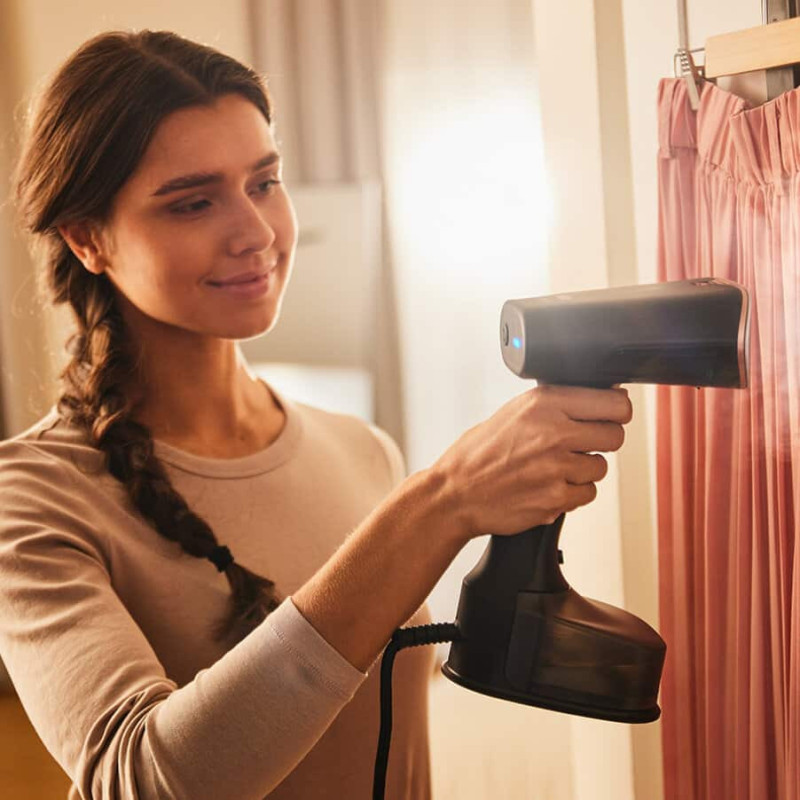 Braun QuickStyle 7 Fer à vapeur Semelle en céramique 1600 W Noir, Cuivre