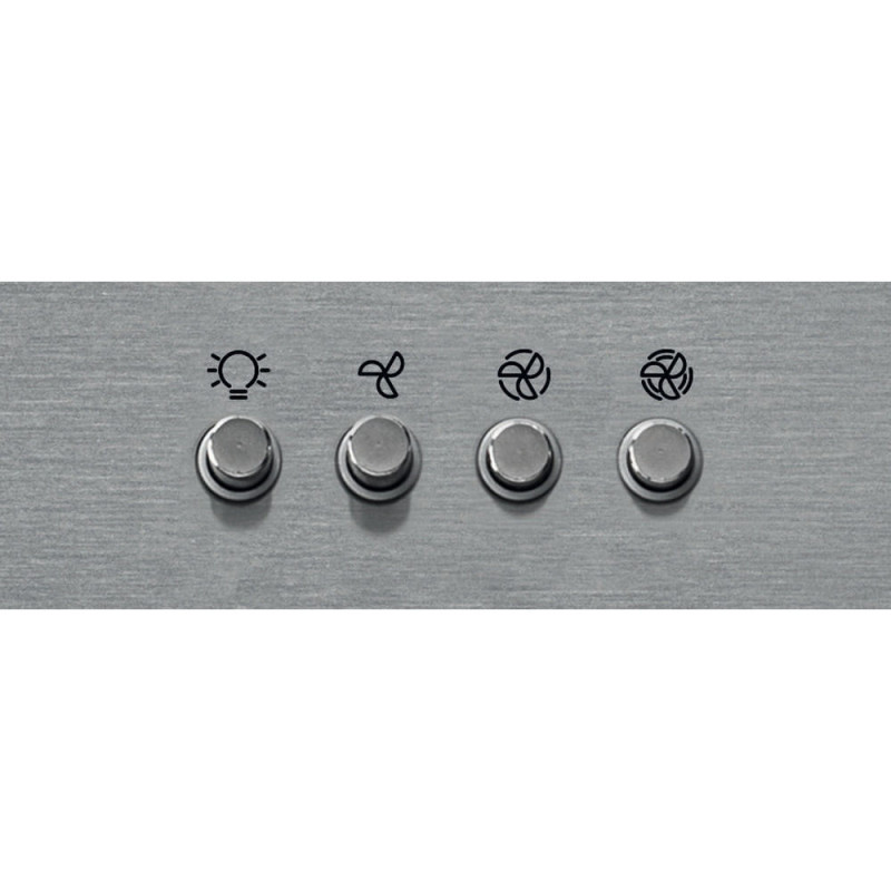 Whirlpool AKR 558/3 IX Montée au mur Acier inoxydable 428 m³/h
