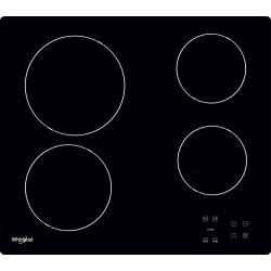 Whirlpool AKT 8090/NE Noir Intégré 60 cm Céramique 4 zone(s)