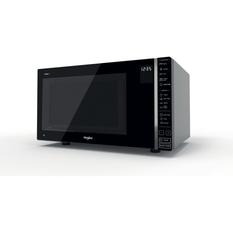 Whirlpool Cook30 MWP 303 SB Zilver Grill-magnetron Aanrecht 30 l 900 W
