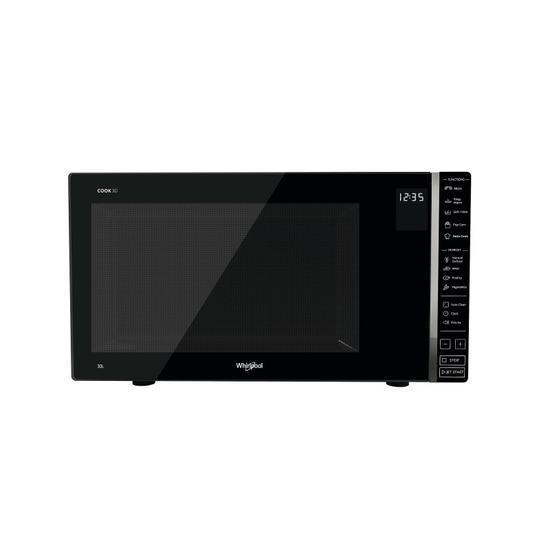 Whirlpool MWP 301 B magnetron Zwart Solo-magnetron Aanrecht 30 l 900 W