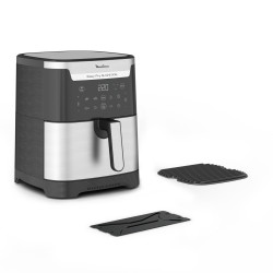 Moulinex Easy Fry & Grill XXL Unique 6,5 L Autonome Friteuse d’air chaud Noir, Acier inoxydable 2