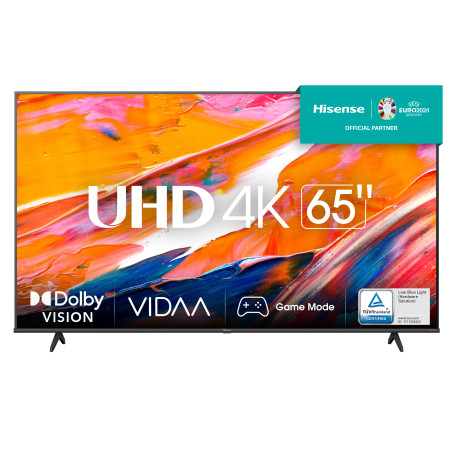 Hisense 65A6K 165,1 cm (65") 4K Ultra HD Smart TV Wifi Noir 300 cd/m²