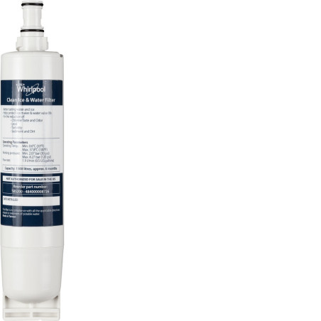 Whirlpool SBS200 filtre à eau Blanc