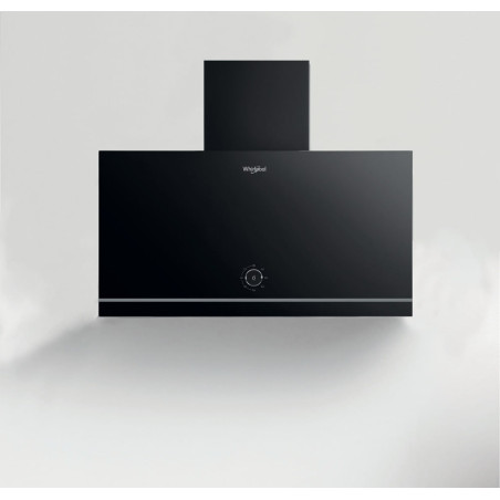 Whirlpool WHVA 62F LM K Montée au mur Noir 485 m³/h