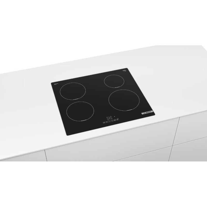 Bosch PIE611BB5E kookplaat Zwart Ingebouwd 60 cm Inductiekookplaat zones 4 zone(s)