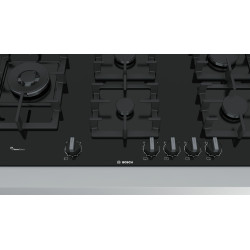 Bosch Serie 6 PPS9A6B90 plaque Noir Intégré 90 cm Gaz 5 zone(s) 2
