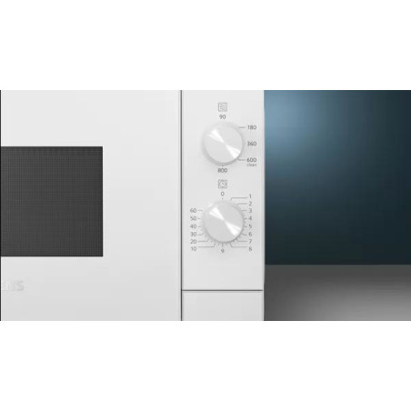 Siemens iQ300 FF020LMW0 micro-onde Blanc Micro-onde simple Comptoir 20 L 800 W