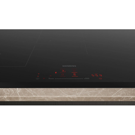 Siemens iQ500 ED851HSB1E plaque Noir Intégré 80 cm Plaque avec zone à induction 4 zone(s)