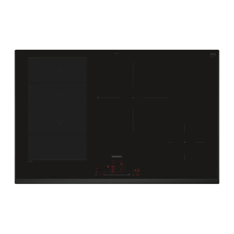 Siemens iQ700 EX851HEC1E kookplaat Zwart Ingebouwd 80 cm Inductiekookplaat zones 4 zone(s)