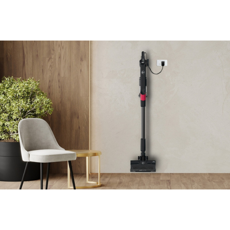 Hoover HF210H 011 2-in-1-steelstofzuiger Batterij/Accu Droog EPA Zakloos 165 W Zwart, Rood