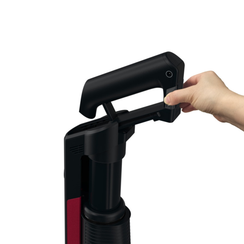 Hoover HF210H 011 2-in-1-steelstofzuiger Batterij/Accu Droog EPA Zakloos 165 W Zwart, Rood