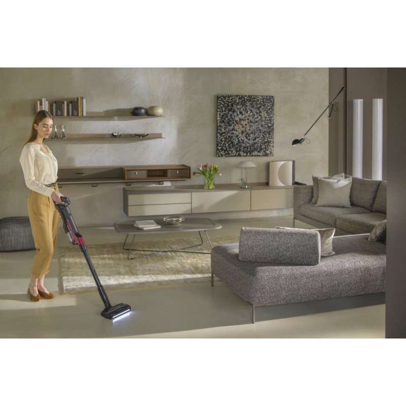 Hoover HF210H 011 2-in-1-steelstofzuiger Batterij/Accu Droog EPA Zakloos 165 W Zwart, Rood