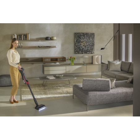 Hoover HF210H 011 Aspirateur-balai 2 en 1 Batterie Sec EPA Sans sac 165 W Noir, Rouge