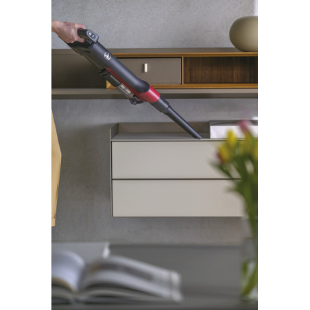Hoover HF210H 011 2-in-1-steelstofzuiger Batterij/Accu Droog EPA Zakloos 165 W Zwart, Rood