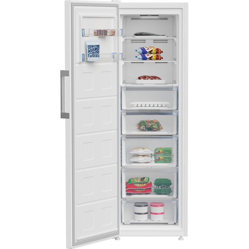 Beko B3RMFNE314W congélateur Congélateur vertical Pose libre 286 L Blanc