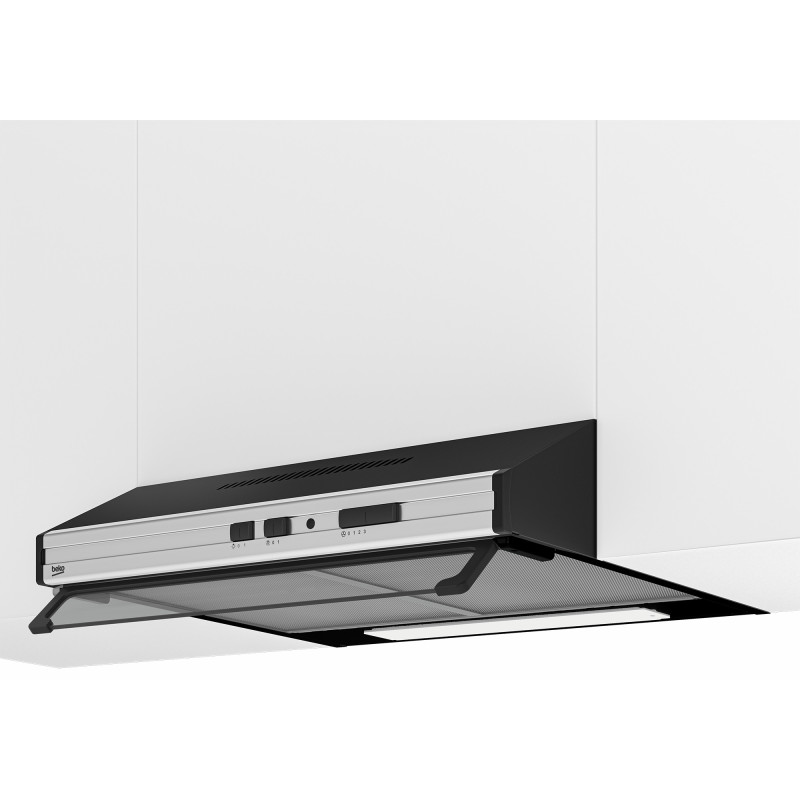 Beko CFB 6433 X hotte Montée au mur Acier inoxydable 365 m³/h