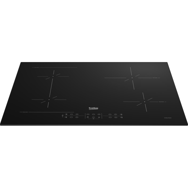 Beko HII64200SFMT Noir Intégré 59 cm Plaque avec zone à induction 4 zone(s)