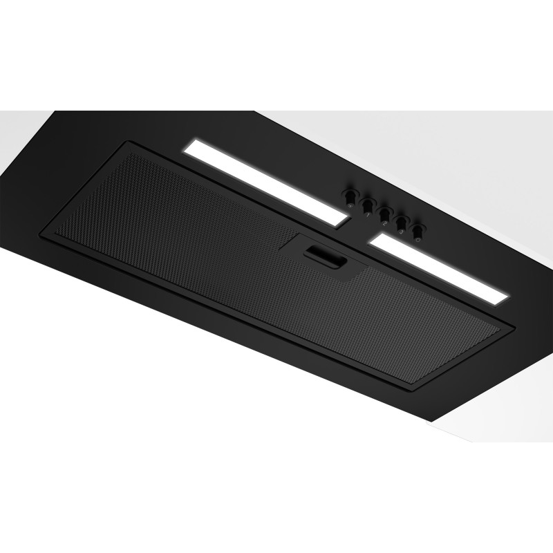 Beko HNU61425B afzuigkap Inbouw Zwart 415 m³/uur