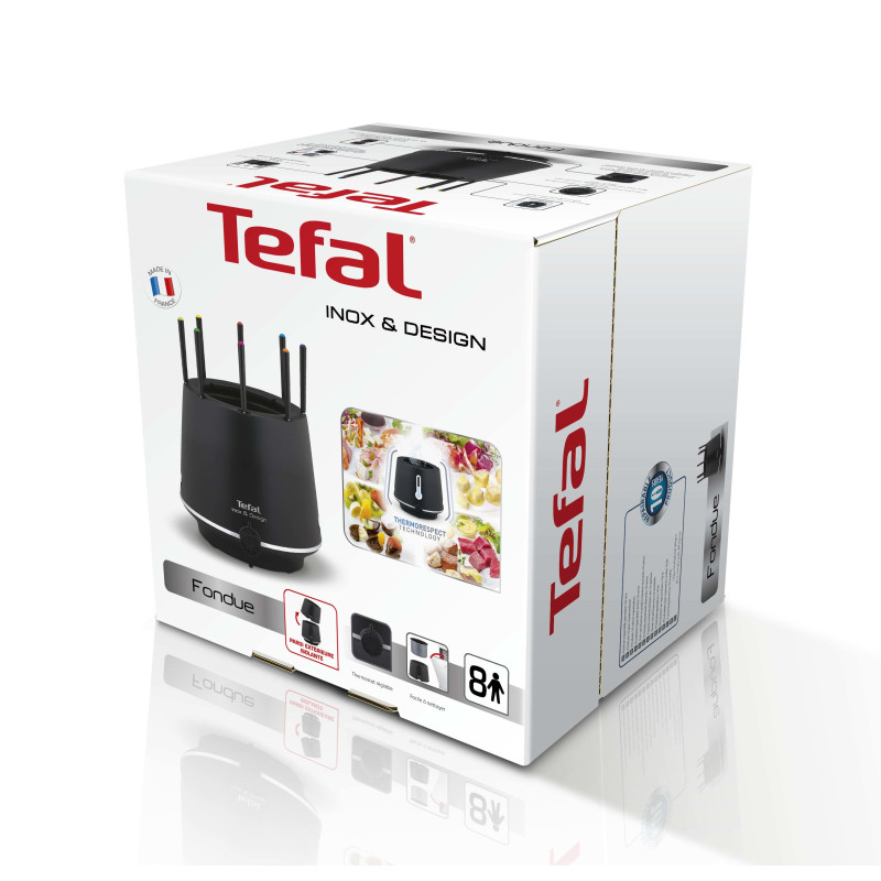 Tefal Fondue Thermoprotect Inox&Design EF265812