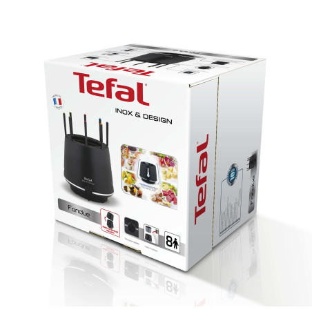 Tefal Fondue Thermoprotect Inox&Design EF265812
