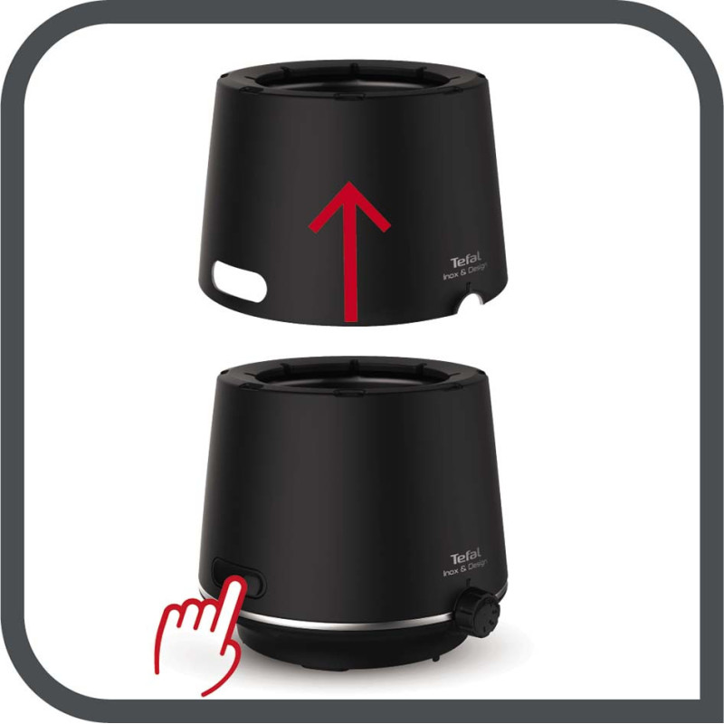 Tefal Fondue Thermoprotect Inox&Design EF265812