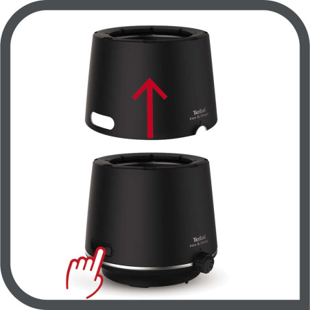 Tefal Fondue Thermoprotect Inox&Design EF265812
