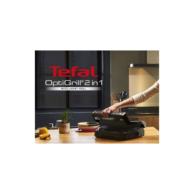 Tefal OptiGrill 2in1 GC7728 Gril de contact