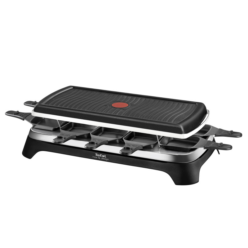 Tefal Gourmetapparaat Gourmet 10 Inox&Design RE4588