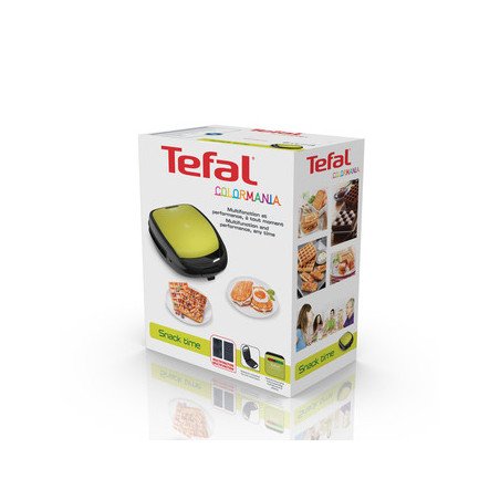 Tefal SW341312 wafelijzer 2 wafel(s) 700 W Zwart, Groen
