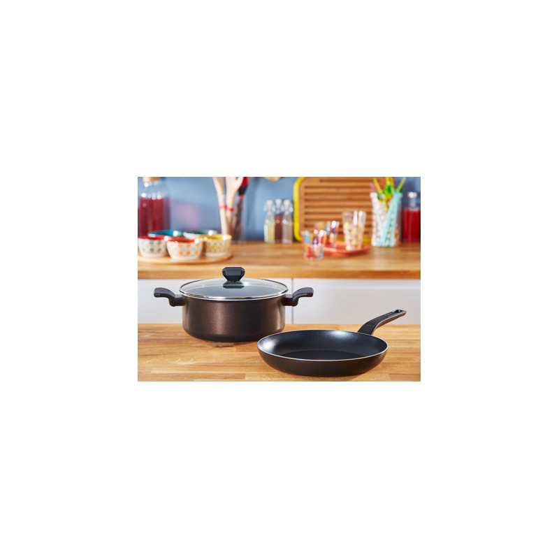 Tefal Easy Cook & Clean B5540602 poêle Poêle polyvalente Rond