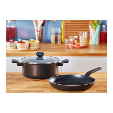 Tefal Easy Cook & Clean B5540602 poêle Poêle polyvalente Rond