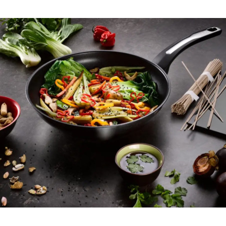 Tefal Emotion E3001904 poêle Wok/Poêle à frire Rond