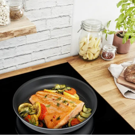 Tefal Emotion E3001904 poêle Wok/Poêle à frire Rond