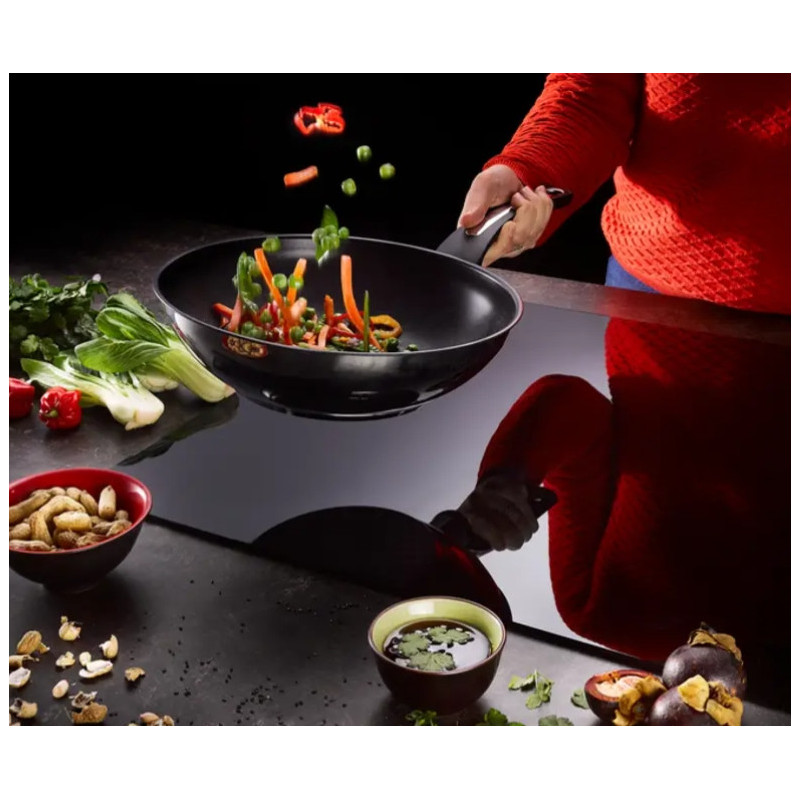 Tefal Emotion E3001904 poêle Wok/Poêle à frire Rond