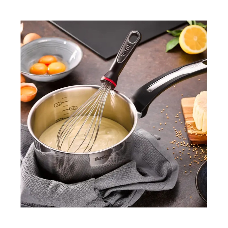 Tefal Emotion E3012904 casserole à sauce 3 L Rond Acier inoxydable